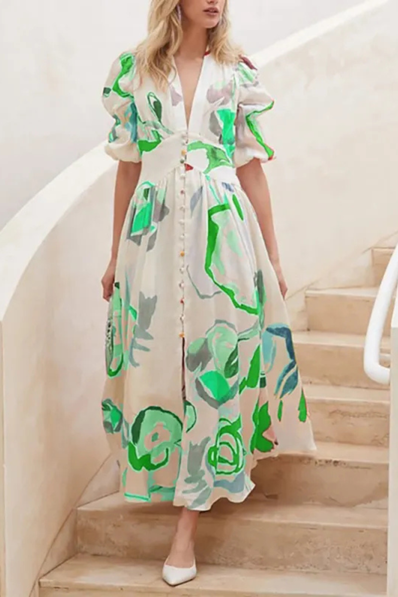 Thalyria | Summer Short Sleeve Dress