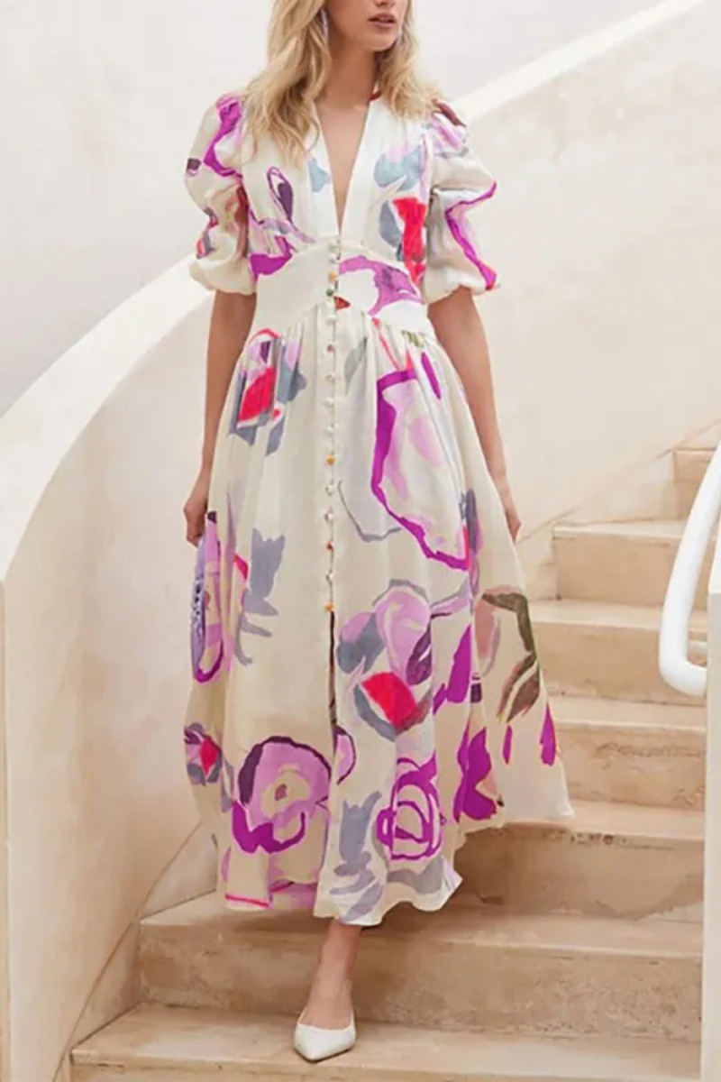 Thalyria | Summer Short Sleeve Dress