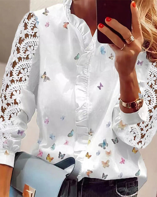 LP | luxurious-and-light blouse