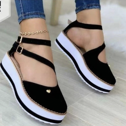 LP | wedge sandals-chic