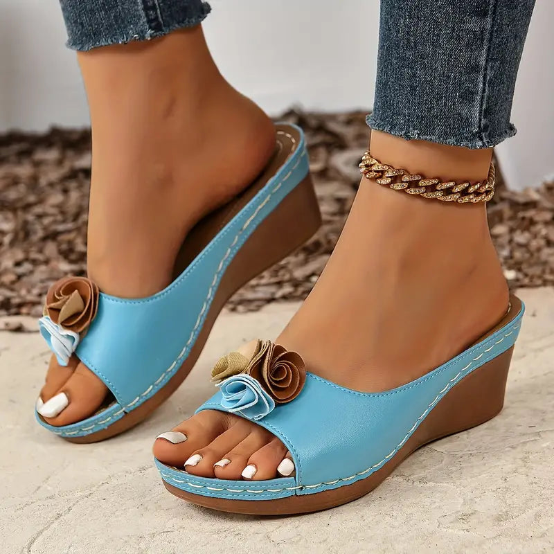 LP | Comfortable orthopedic leather sandals for women