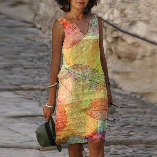 Kathryn - Designer dress with beautiful colors and patterns