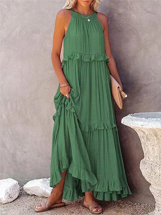 LP | Beach Dresses with Ruffles