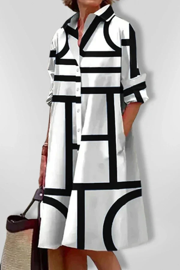 Graceful and timeless dress