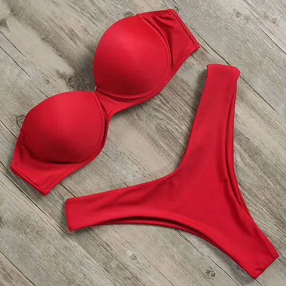 Vardi Dante™ Lara Jungle Queen Bikini | Strapless and sexy