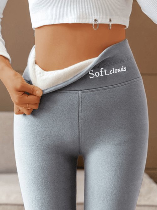 Sereni - High-waisted fleece leggings