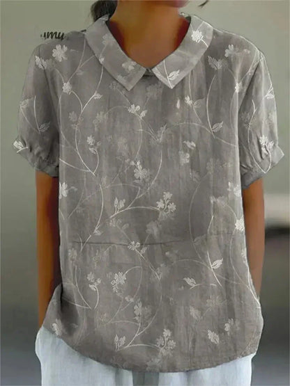 CM | Women's floral print blouse