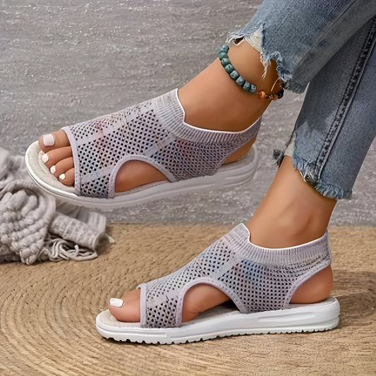 Athene® | Colorful stretch mesh sandals