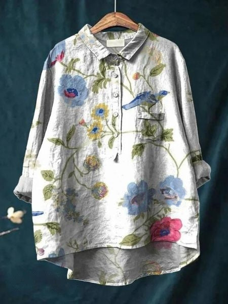 LP | Elegant and versatile floral blouse