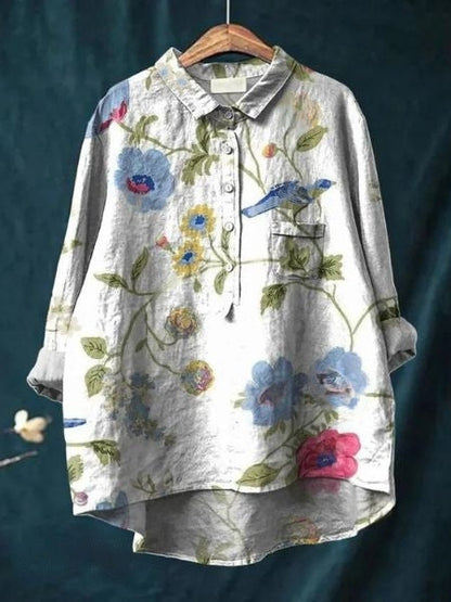 LP | Elegant and versatile floral blouse