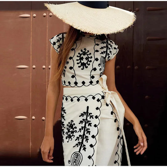 LP | Mafalda top and skirt set