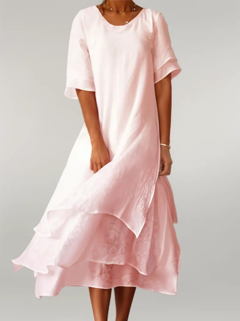 one-tone maxi dress