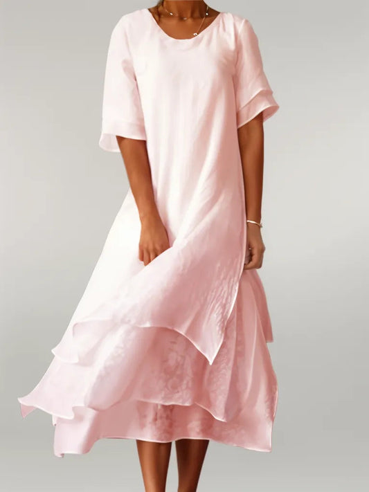 one-tone maxi dress