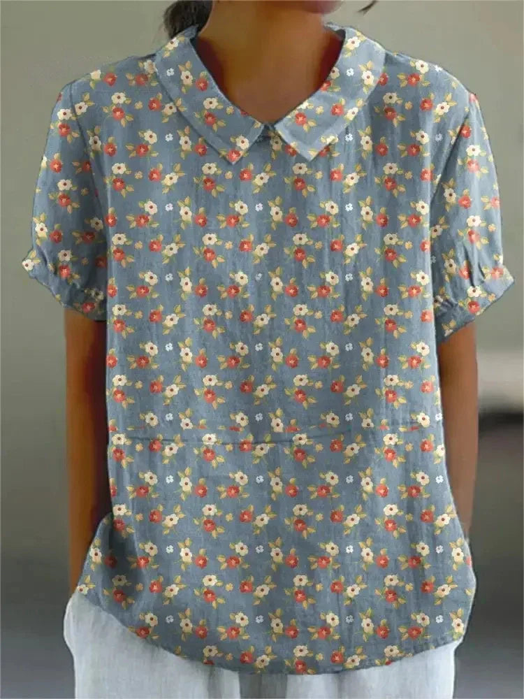 CM | Women's floral print blouse