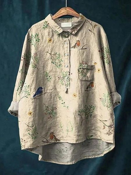 LP | Elegant and versatile floral blouse