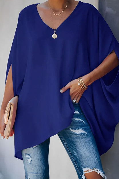 LP | Women's v-neck blouse, loose