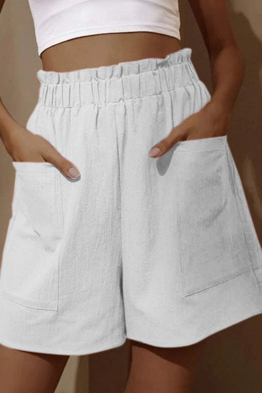 LD fashion casual sturdy bag loose high-waist wide leg pants