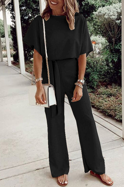 Loose O-neck jumpsuits (7 colours)