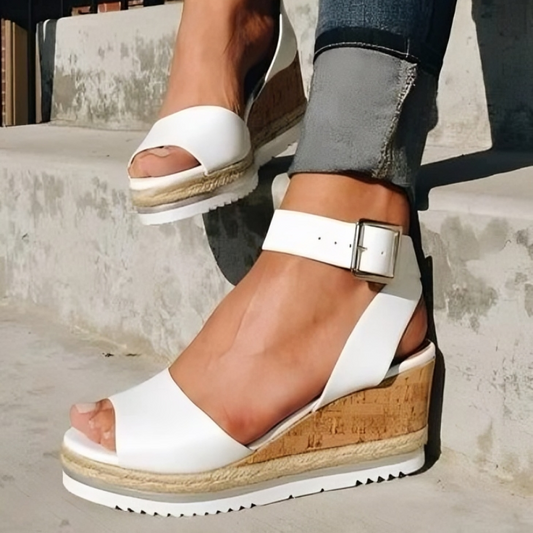 Zoe® | Elegant wedge sandals