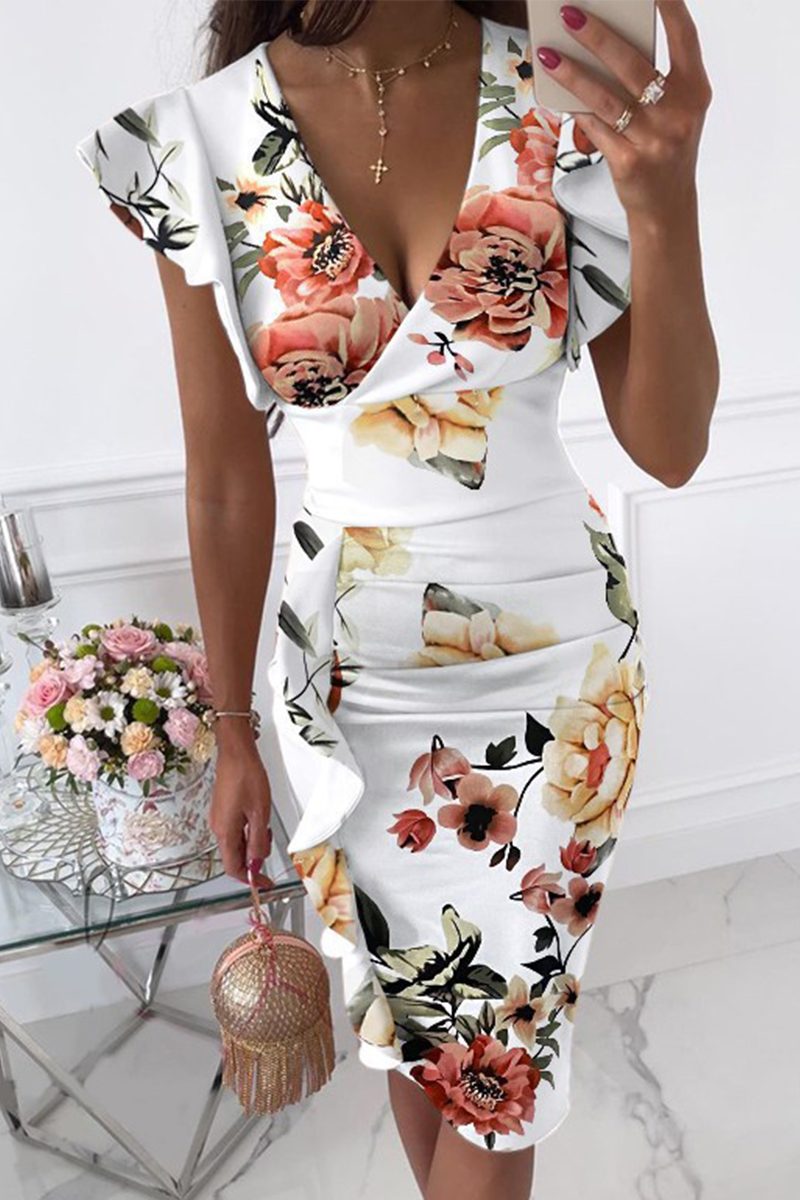 LP | Dress with a wrap skirt