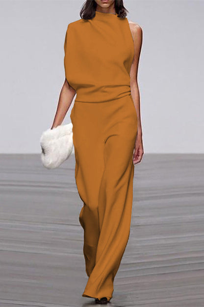 LD Half Turtleneck Bootcut Jumpsuits (12 colors)