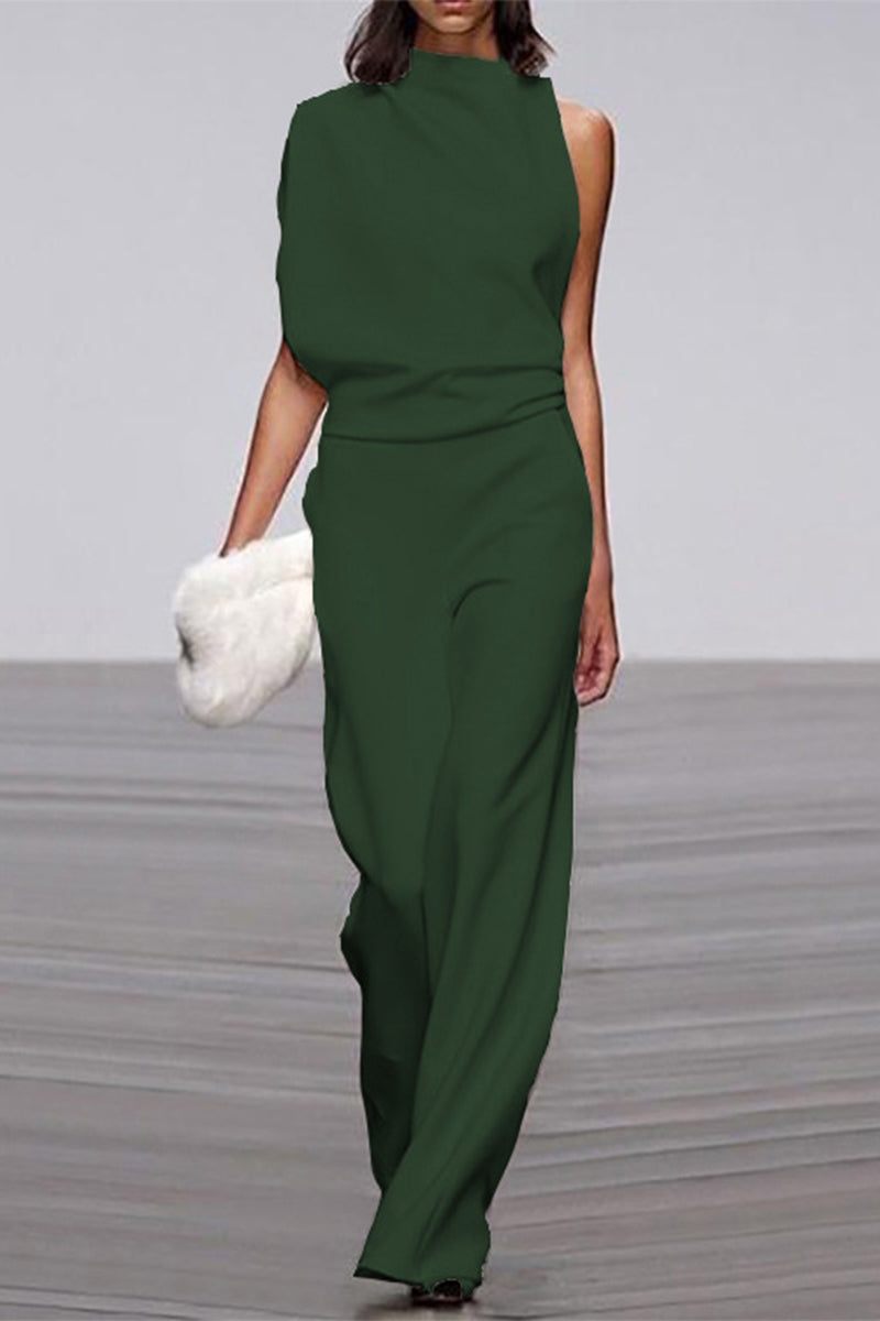 LD Half Turtleneck Bootcut Jumpsuits (12 colors)