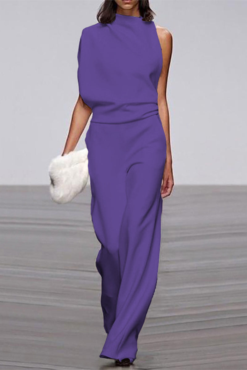 LD Half Turtleneck Bootcut Jumpsuits (12 colors)