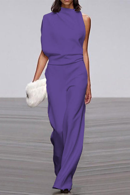 LD Half Turtleneck Bootcut Jumpsuits (12 colors)