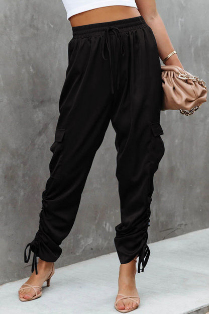 Casual solid-color loose Harlan pants (3 colors)