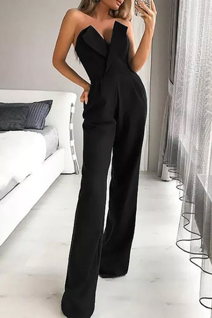 Casual solid color jumpsuits (3 colors)