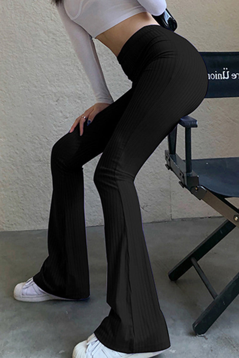 Casual simplicity solid-making-old-high-waist speaker solid-color shorts
