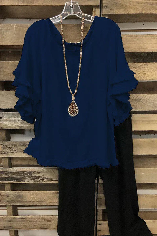 LP | Shiny and fresh blouse