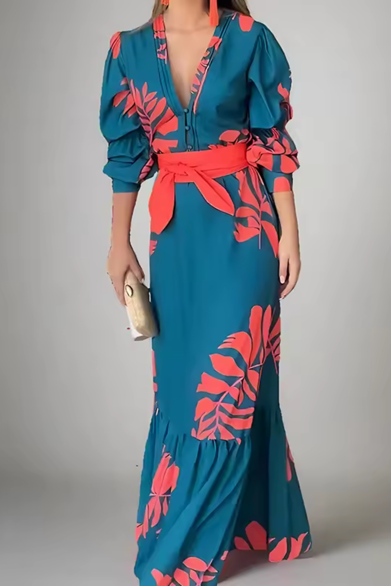 Aria | Women's Boho V-Neck Maxi Dress