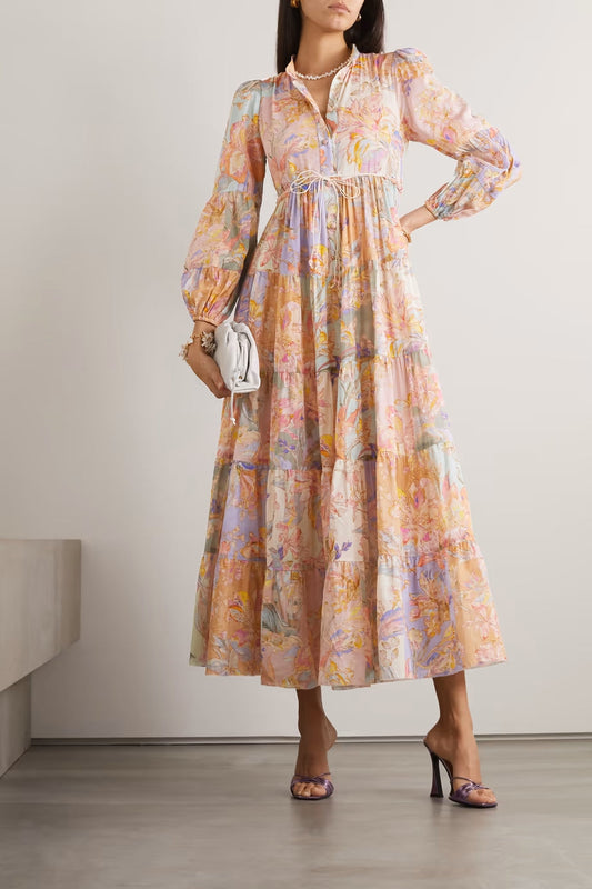 Charming floral dress