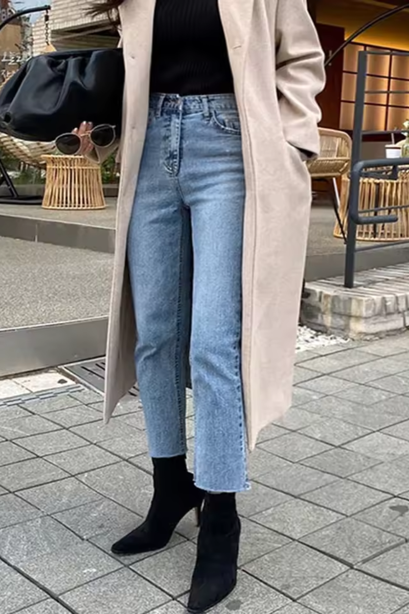 Nina | Women's Classic High Waist Jeans