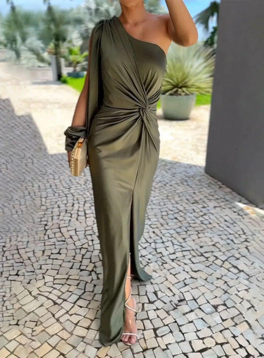 LD comfortable long dress, fashionable, versatile