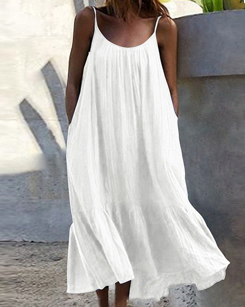 LP | Maxi white summer dress