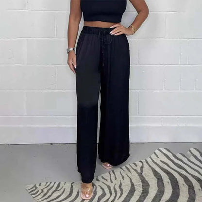 Edna - Pants with elasticated waistband