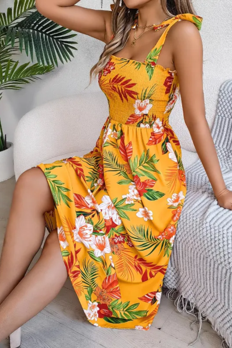 Isabelle | Women's Floral Corset Dress
