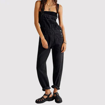 Long pants with wide legs