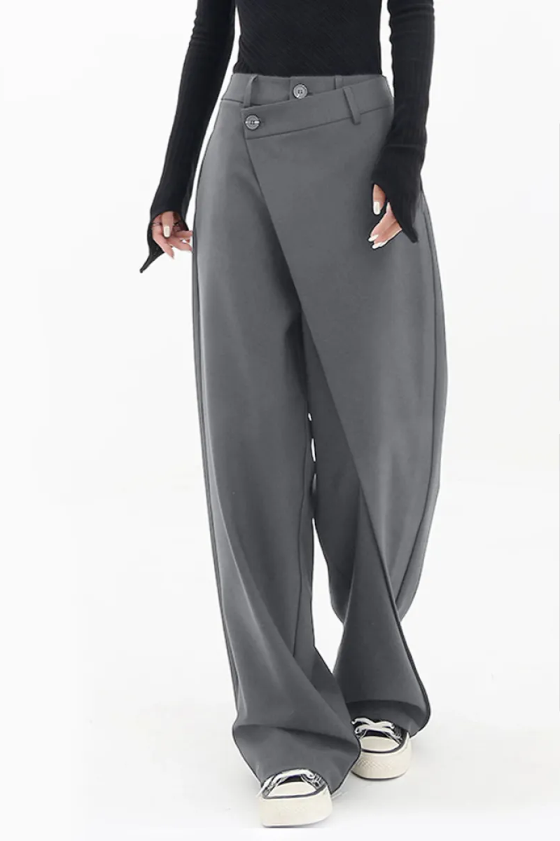 Zara | Women's Irregular Wide-Leg Pants