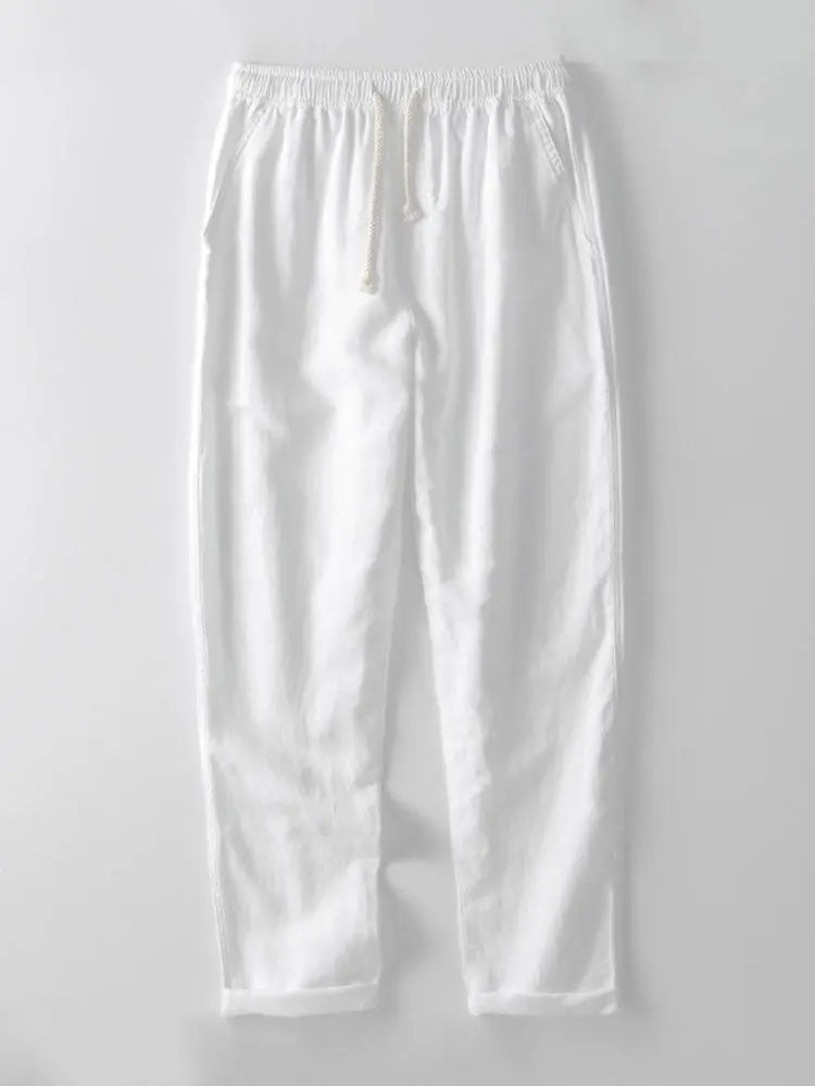 loose straight pants for ladies
