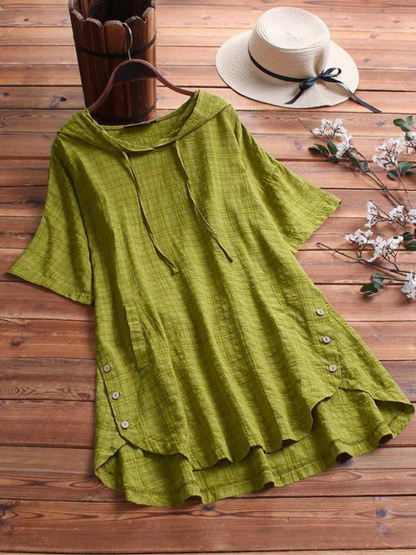 LP | Vintage and stylish loose-fitting blouse