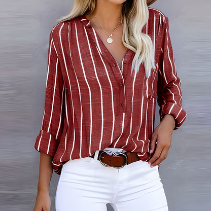 Jantien | Trendy striped blouse for women