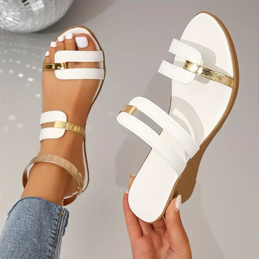 LP | low wedge sandals