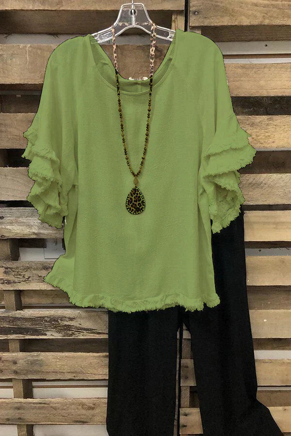 LP | Shiny and fresh blouse