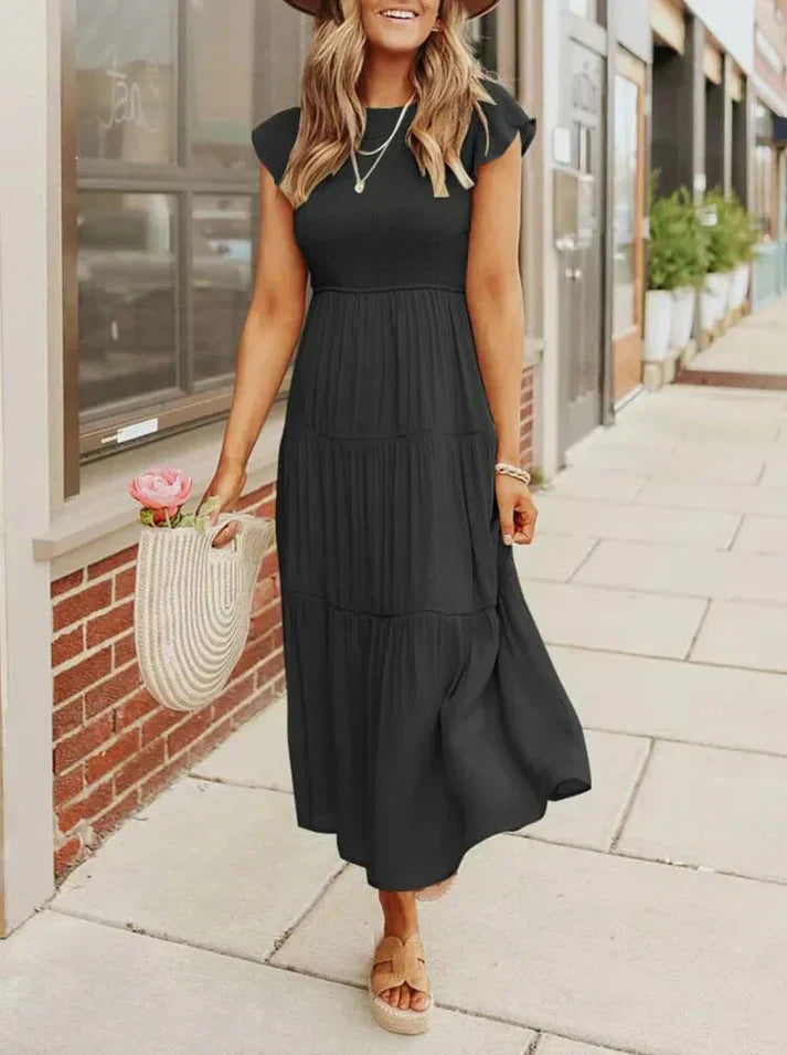 LP | Women's Short Sleeve Midi Dresses