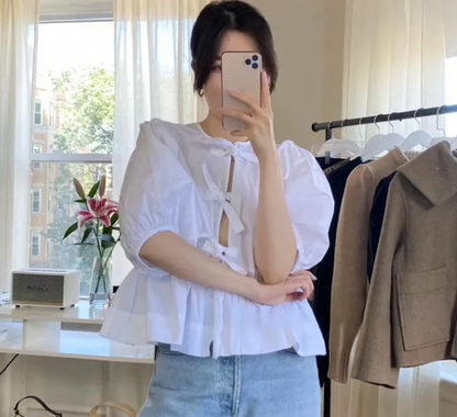 Poplin blouse