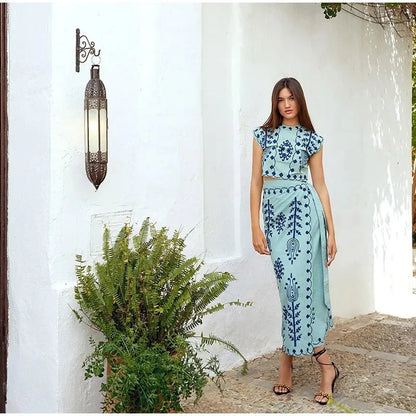 LP | Mafalda top and skirt set