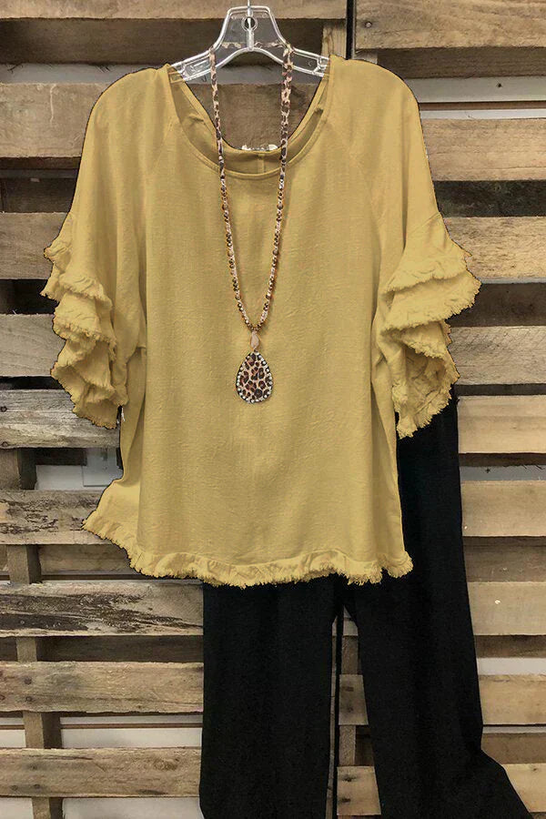 LP | Shiny and fresh blouse